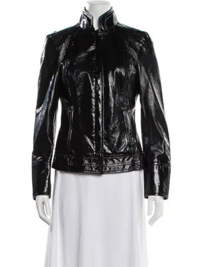 Pre-owned Dolce & Gabbana Biker Jacket In Black