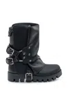 Dolce & Gabbana Biker Mini Boots In Multi