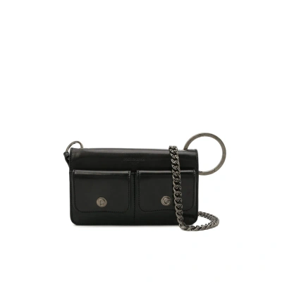 Dolce & Gabbana Biker Shoulder Bag In Black