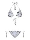 Dolce & Gabbana Polka Dot-print Triangle-cup Bikini Set In Light Pink