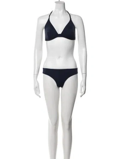 Pre-owned Dolce & Gabbana Bikini In Blue