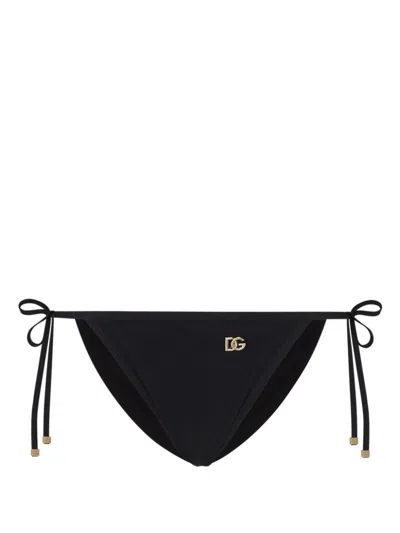 Dolce & Gabbana Bikini Bottom In Black