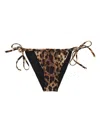 Dolce & Gabbana Leopard Bikini In Multicolour