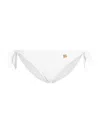 Dolce & Gabbana Bikini Briefs With Playful Bow Accents In White