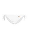 Dolce & Gabbana Bikini Briefs With Playful Bow Accents In White
