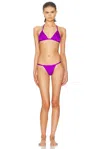 Dolce & Gabbana Bikini Set In Purple