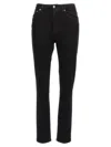 Dolce & Gabbana Washed Denim Girly Jeans In Black