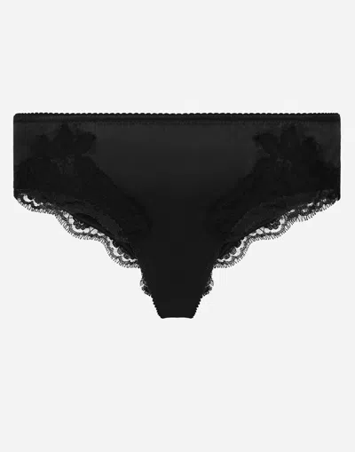 DOLCE & GABBANA ショーツ サテン レース