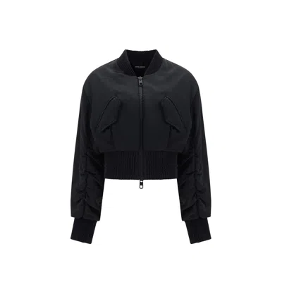 Dolce & Gabbana Black Acetate Bomber