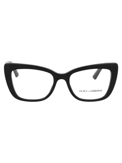 Dolce & Gabbana Black Acetate Glasses