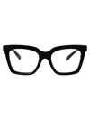 Dolce & Gabbana Black Acetate Glasses In Black