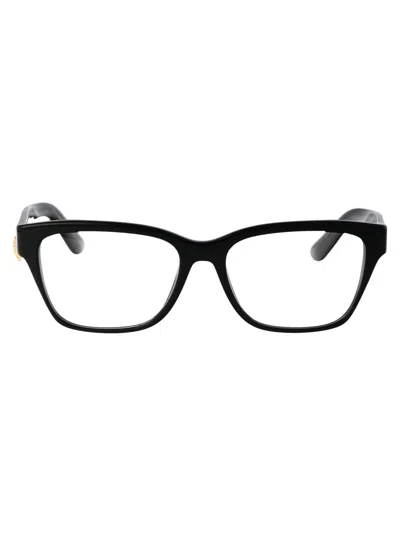 Dolce & Gabbana Black Acetate Optical Glasses
