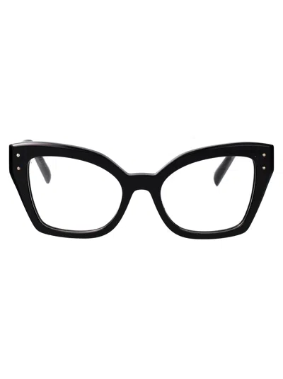 Dolce & Gabbana Black Acetate Optical Glasses