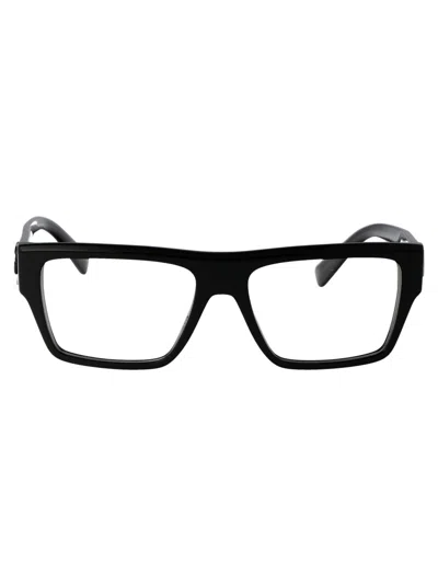 Dolce & Gabbana Black Acetate Optical Glasses
