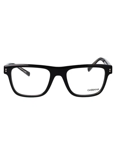 Dolce & Gabbana Black Acetate Optical Glasses