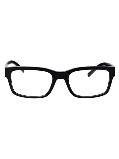 Dolce & Gabbana Black Acetate Optical Glasses