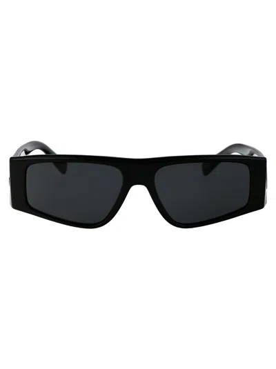 Dolce & Gabbana Black Acetate Sunglasses