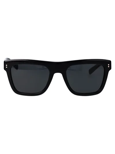 Dolce & Gabbana Black Acetate Sunglasses