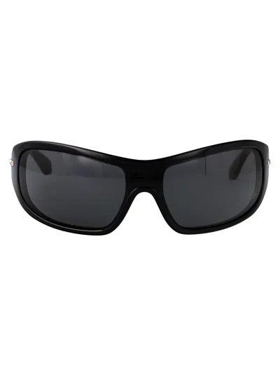 Dolce & Gabbana Black Acetate Sunglasses