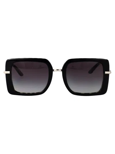 Dolce & Gabbana Black Acetate Sunglasses