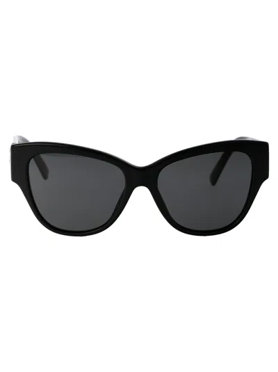 DOLCE & GABBANA DOLCE & GABBANA BLACK ACETATE SUNGLASSES