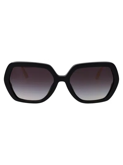 DOLCE & GABBANA DOLCE & GABBANA BLACK ACETATE SUNGLASSES