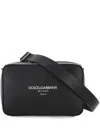 Dolce & Gabbana Brand Logo Adjustable Rectangular Messenger Bag Strap