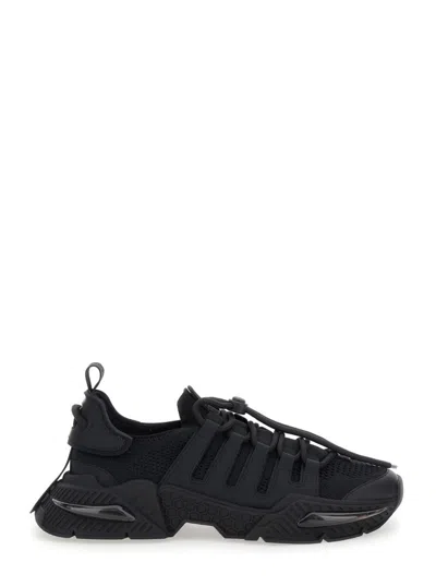 DOLCE & GABBANA BLACK AIRMASTER SNEAKERS