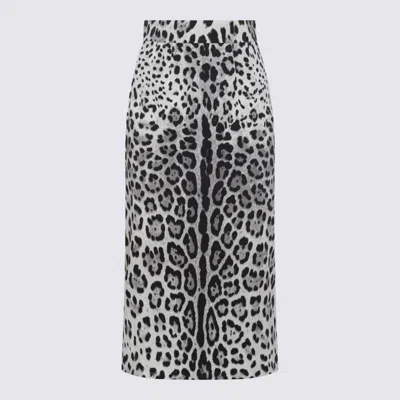 Dolce & Gabbana Black And White Skirt