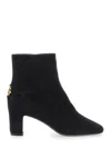 Dolce & Gabbana Black Ankle Boots In Black