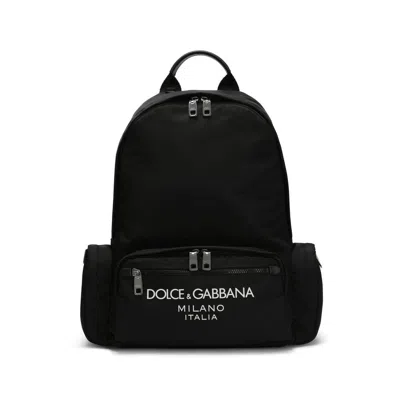 Dolce & Gabbana Black Backpacks & Travels