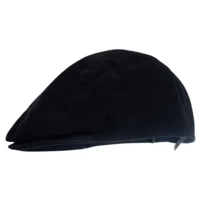 Pre-owned Dolce & Gabbana , Black Baker Boy Cap