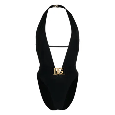 Dolce & Gabbana Black Beachwear