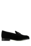 Dolce & Gabbana Grosgrain-bow Velvet Loafers
