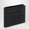 Dolce & Gabbana Black Bifold Wallet With Quilted Leather In Black