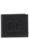 Dolce & Gabbana Black Bifold Wallet With Quilted Leather In Black