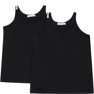 Dolce & Gabbana Kids' Black Body Set For Boy