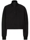 Dolce & Gabbana High Collar Long Sleeve Casual Jacket