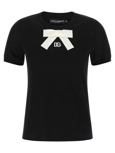 Dolce & Gabbana Black Bow T-shirt