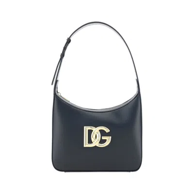 Dolce & Gabbana Dg Shoulder Bag In Black