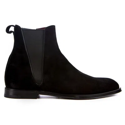 DOLCE & GABBANA BLACK CALFSKIN BOOT