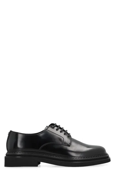 Dolce & Gabbana Derby Shoes In Brushed Calfskin Dolce E Gabbana In Multi