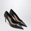 Dolce & Gabbana Black Calfskin Devotion Pumps In Black