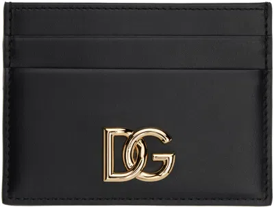 Dolce & Gabbana Dolce&gabbana Black Leather Card Holder