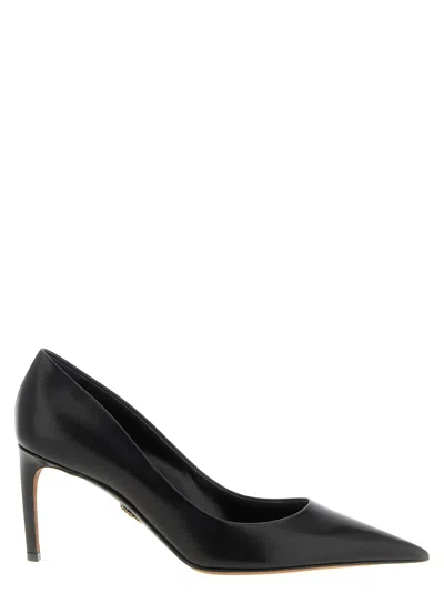 Dolce & Gabbana Black Calfskin High Heel Women's Pumps
