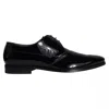 Dolce & Gabbana Patent Leather Derbies In Black