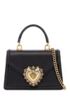 Dolce & Gabbana Small Devotion Molurus Python Skin Top Handle Bag