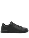 Dolce & Gabbana Portofino Light Black Sneakers With Logo Patch On The Tongue And Tonal Logo Lettering On The Heel In In Black