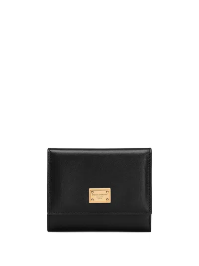 Dolce & Gabbana Black Calfskin Wallet