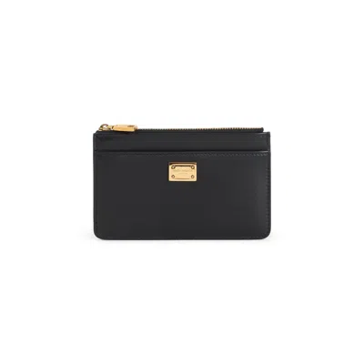 Dolce & Gabbana Black Calfskin Wallet
